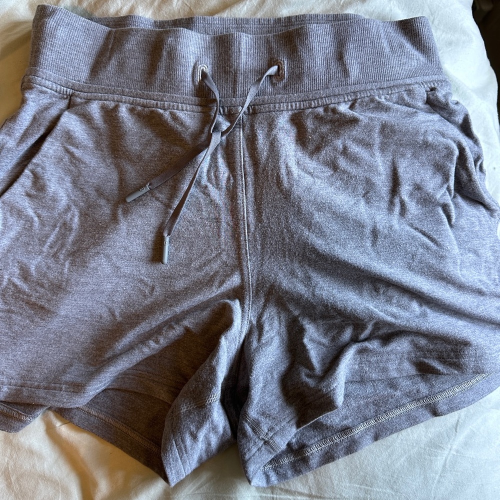 Lululemon high waisted soft lounge shorts